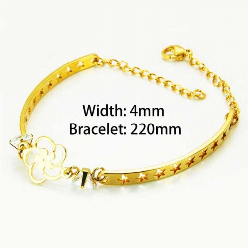 Wholesale Stainless Steel 316L Bracelet NO.#BC76B0880MY