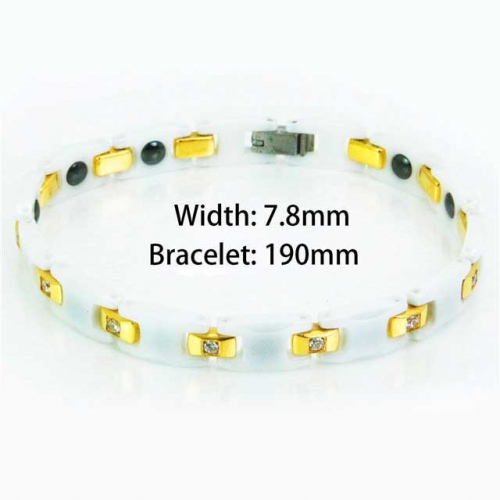 Wholesale Stainless Steel 316L Magnetic Bracelet NO.#BC36B0124KIF