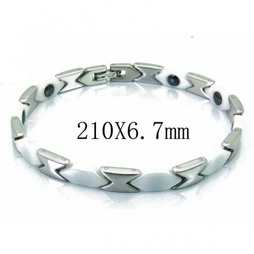 Wholesale Stainless Steel 316L Magnetic Bracelet NO.#BC36B0174ILQ