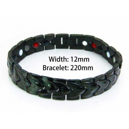 Wholesale Stainless Steel 316L Magnetic Bracelet NO.#BC36B0006HOA