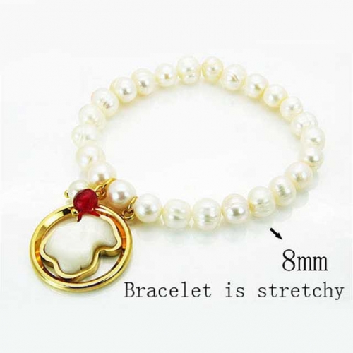 BaiChuan Wholesale Pearl & Shell Bracelets NO.#BC64B0548HPZ