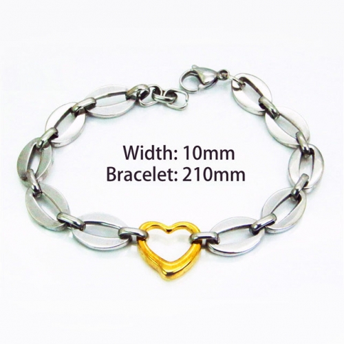 Wholesale Stainless Steel 316L Bracelet NO.#BC55B0607MT