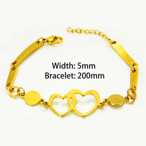 Wholesale Stainless Steel 316L Bracelet NO.#BC76B1271LLF