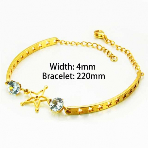 Wholesale Stainless Steel 316L Bracelet NO.#BC76B0874MV