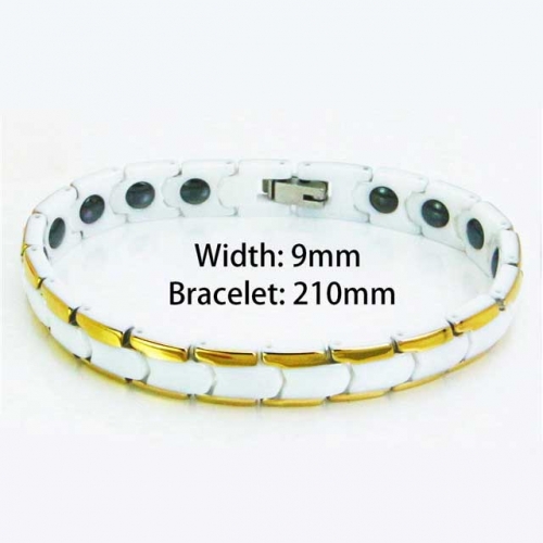 Wholesale Stainless Steel 316L Magnetic Bracelet NO.#BC36B0079IOQ