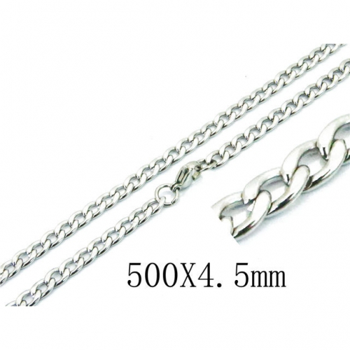 Wholesale Stainless Steel 316L Curb Chains NO.#BC40N1036JF