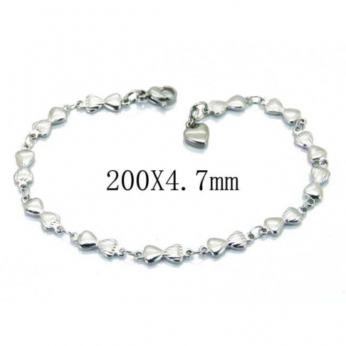 Wholesale Stainless Steel 316L Fashion Bracelet NO.#BC62B0346IOB