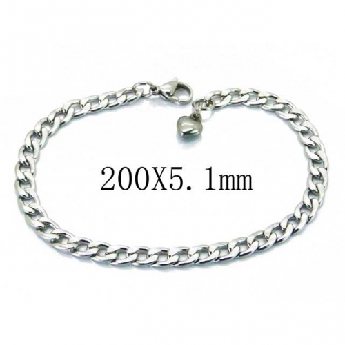 Wholesale Stainless Steel 316L Fashion Bracelet NO.#BC62B0343IOR