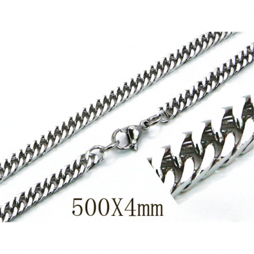 Wholesale Stainless Steel 316L Curb Chains NO.#BC70N0034K0
