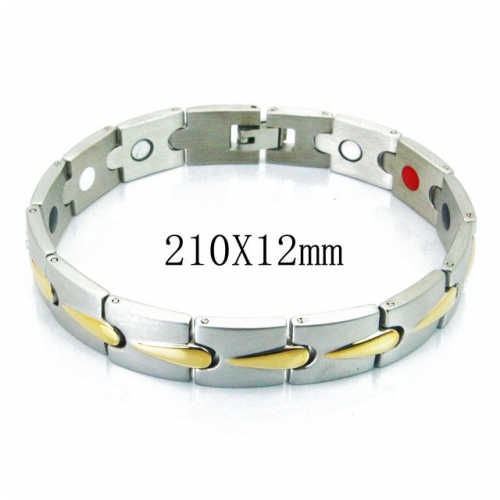 Wholesale Stainless Steel 316L Strap Bracelet NO.#BC36B0215IHF