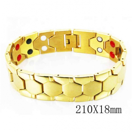 Wholesale Stainless Steel 316L Strap Bracelet NO.#BC36B0158IJA