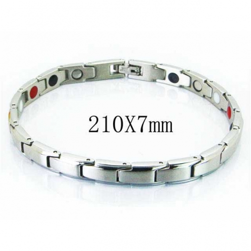Wholesale Stainless Steel 316L Strap Bracelet NO.#BC23B0108HOD