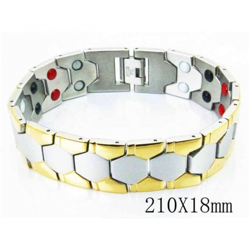 Wholesale Stainless Steel 316L Strap Bracelet NO.#BC36B0157IJS