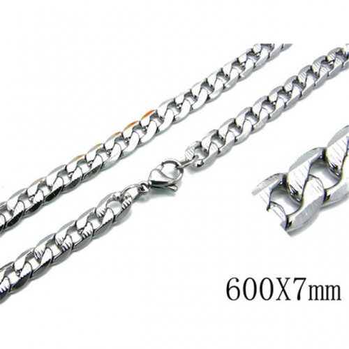 Wholesale Stainless Steel 316L Curb Chains NO.#BC70N0235N5