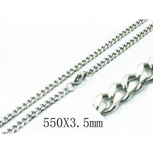 Wholesale Stainless Steel 316L Curb Chains NO.#BC40N0998JW