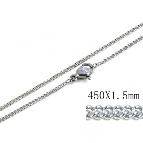 Wholesale Stainless Steel 316L Curb Chains NO.#BC61N0018I0
