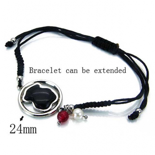 Wholesale Stainless Steel 316L Fashion Bracelet NO.#BC64B0558HMZ
