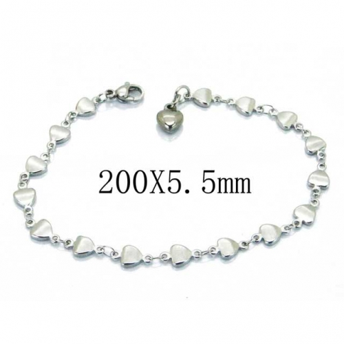 Wholesale Stainless Steel 316L Fashion Bracelet NO.#BC62B0345IOS