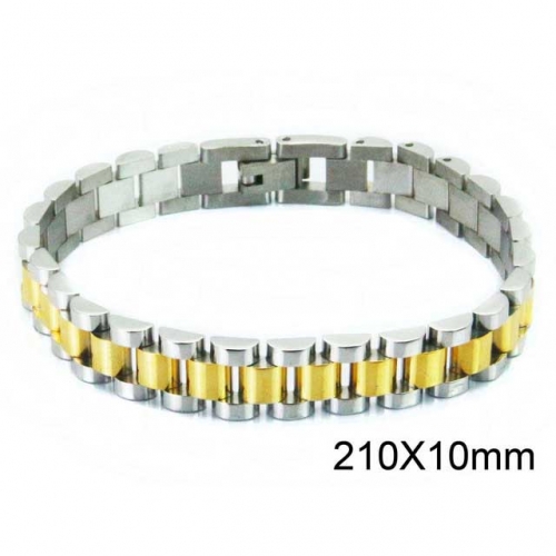 Wholesale Stainless Steel 316L Strap Bracelet NO.#BC09B1018IVV