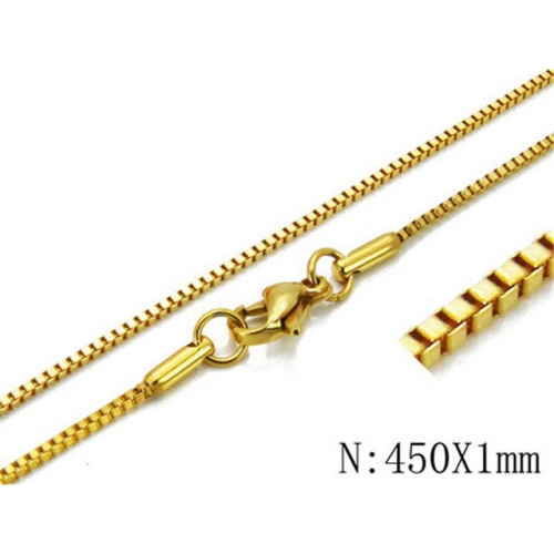 Wholesale Stainless Steel 316L Box Chains NO.#BC70N0283KZ