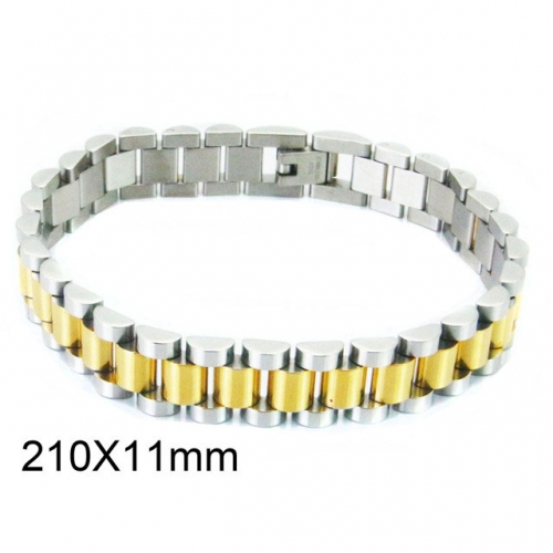Wholesale Stainless Steel 316L Strap Bracelet NO.#BC36B0148HPY