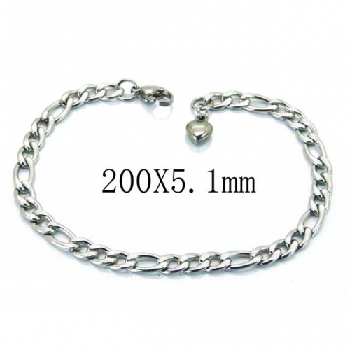 Wholesale Stainless Steel 316L Fashion Bracelet NO.#BC62B0344IOA