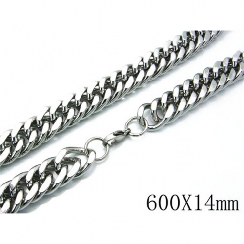 Wholesale Stainless Steel 316L Curb Chains NO.#BC70N0183H60