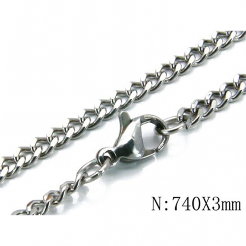 Wholesale Stainless Steel 316L Curb Chains NO.#BC70N0294IL