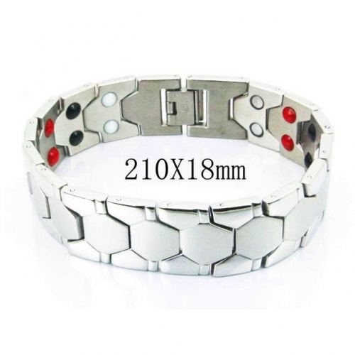 Wholesale Stainless Steel 316L Strap Bracelet NO.#BC36B0156IQQ