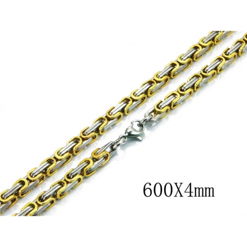 Wholesale Stainless Steel 316L Byzantine Chains NO.#BC40N1061HKB