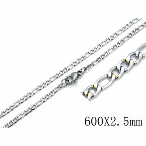 Wholesale Stainless Steel 316L Figaro Chains NO.#BC70N0318IJ
