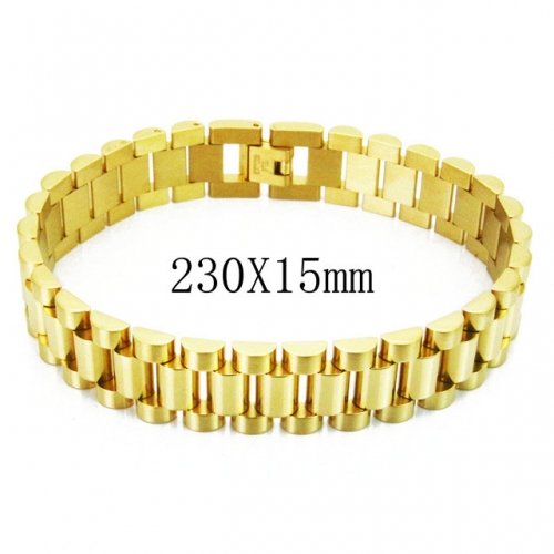 Wholesale Stainless Steel 316L Strap Bracelet NO.#BC36B0217HPS