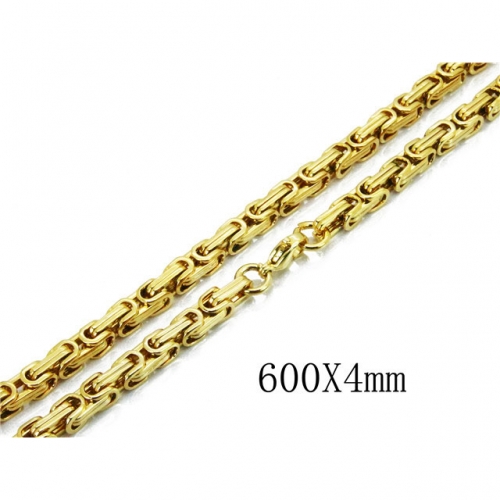 Wholesale Stainless Steel 316L Byzantine Chains NO.#BC40N1058HKS