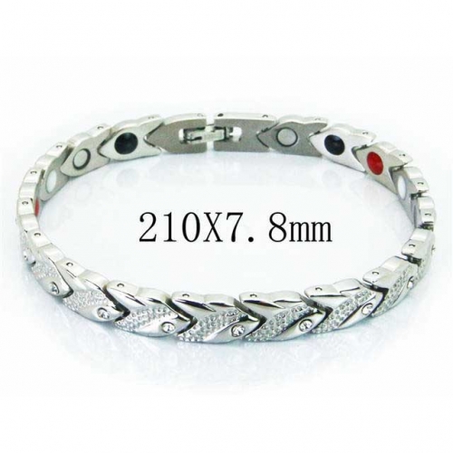 Wholesale Stainless Steel 316L Strap Bracelet NO.#BC23B0101HPX