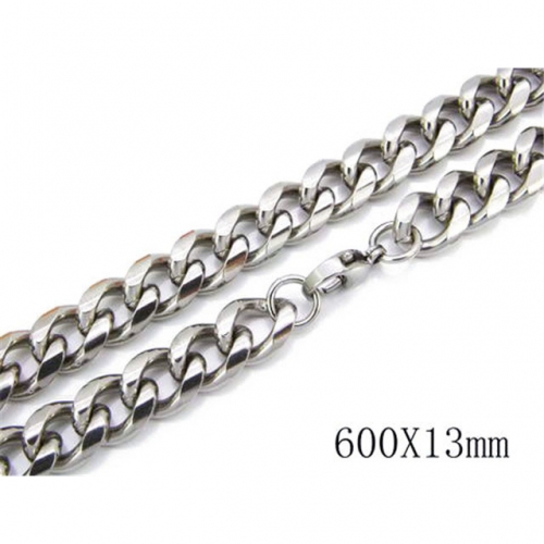 Wholesale Stainless Steel 316L Curb Chains NO.#BC61N0080H80