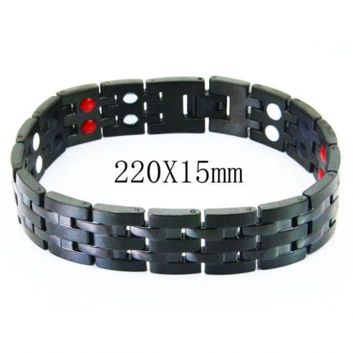 Wholesale Stainless Steel 316L Strap Bracelet NO.#BC36B0173IRR