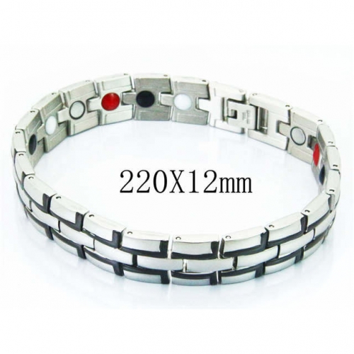 Wholesale Stainless Steel 316L Strap Bracelet NO.#BC36B0168ILC