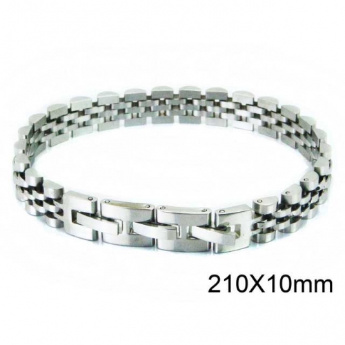 Wholesale Stainless Steel 316L Strap Bracelet NO.#BC09B1024IIW