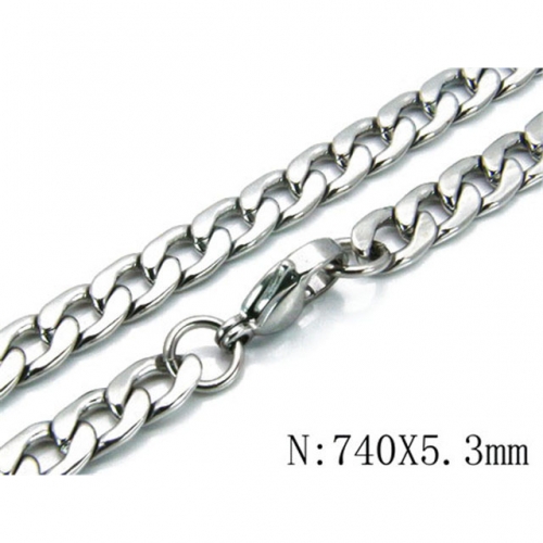 Wholesale Stainless Steel 316L Curb Chains NO.#BC70N0290JL