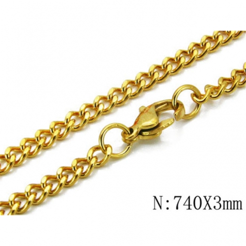 Wholesale Stainless Steel 316L Curb Chains NO.#BC70N0295KZ