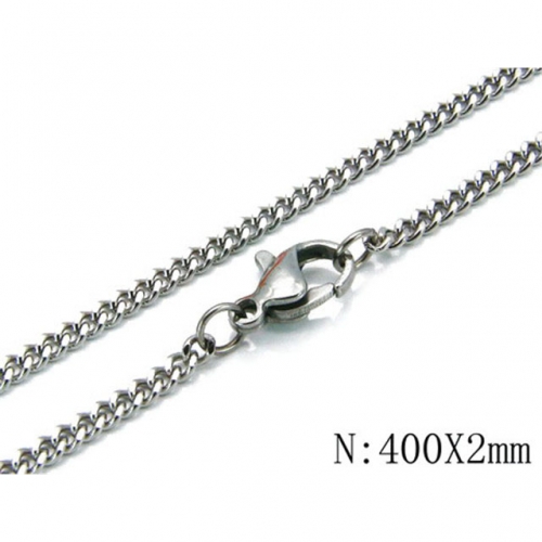 Wholesale Stainless Steel 316L Curb Chains NO.#BC70N0302HL