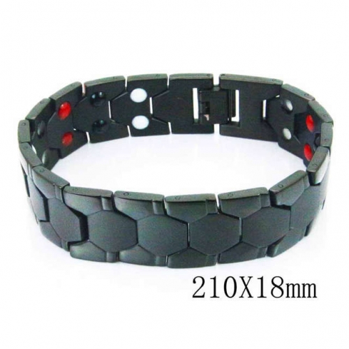 Wholesale Stainless Steel 316L Strap Bracelet NO.#BC36B0159IJC