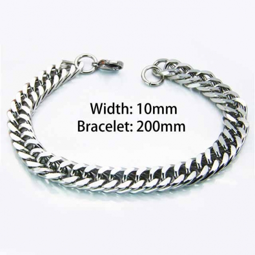 Wholesale Stainless Steel 316L Men's Bracelet NO.#BC70B0433KZ