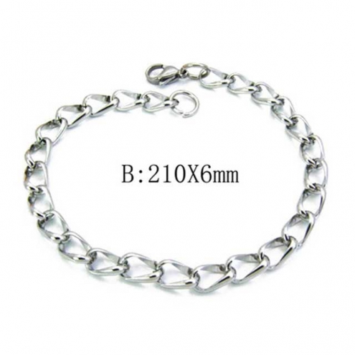 Wholesale Stainless Steel 316L Chain Bracelets NO.#BC70B0390IZ