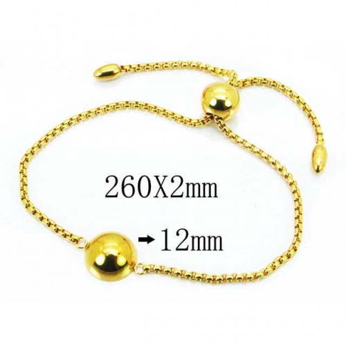 Wholesale Stainless Steel 316L Fashion Anklets NO.#BC59B0501PR