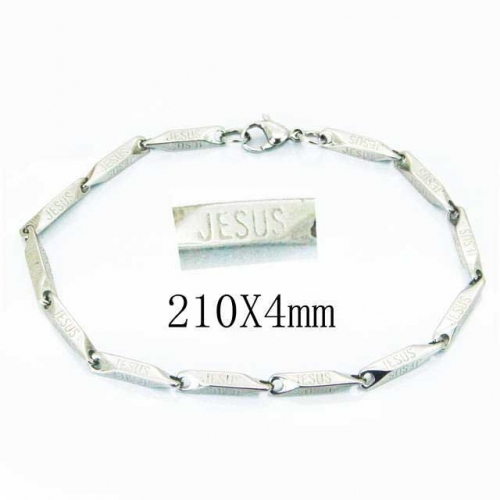Wholesale Stainless Steel 316L Chain Bracelets NO.#BC70B0560I5
