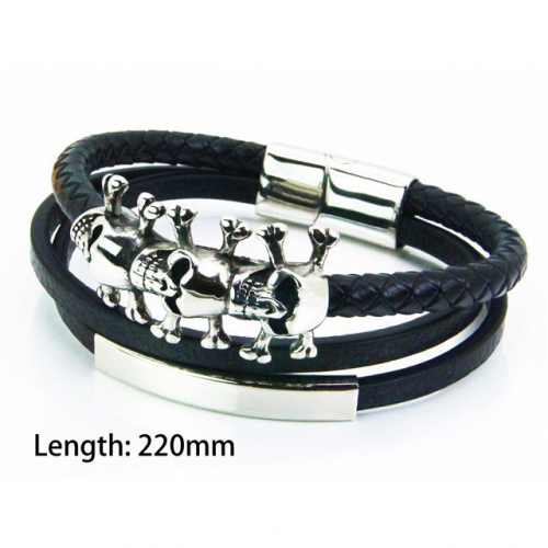 BaiChuan Wholesale Fashion Leather Bracelet NO.#BC29B0021H5V