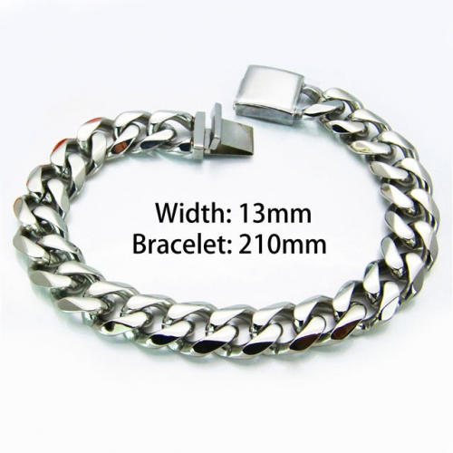 Wholesale Stainless Steel 316L Men's Bracelet NO.#BC82B0088HOQ