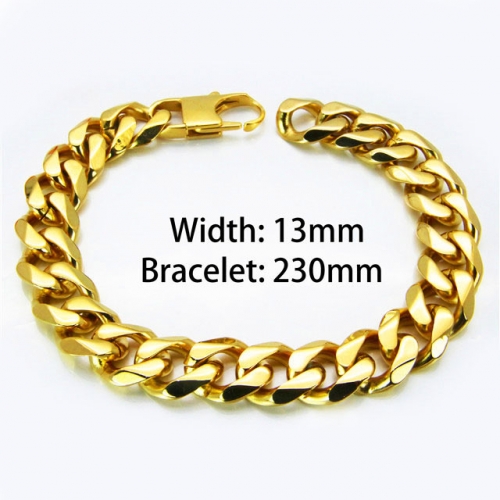 Wholesale Stainless Steel 316L Men's Bracelet NO.#BC82B0081HPD