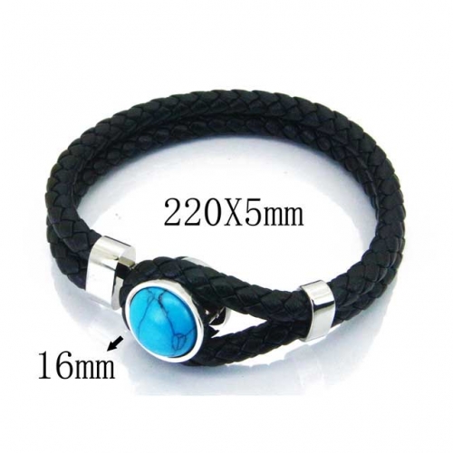 BaiChuan Wholesale Fashion Leather Bracelet NO.#BC23B0241HKC